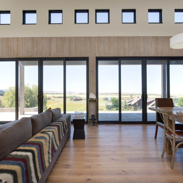AquaFir™ colors offer extreme contrast in a unique home