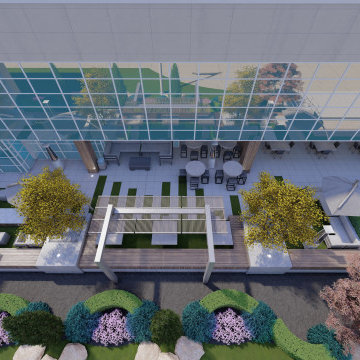 Commercial Landscape Design For Lincoln Property