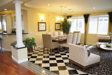 Dining room - modern dining room idea in Las Vegas
