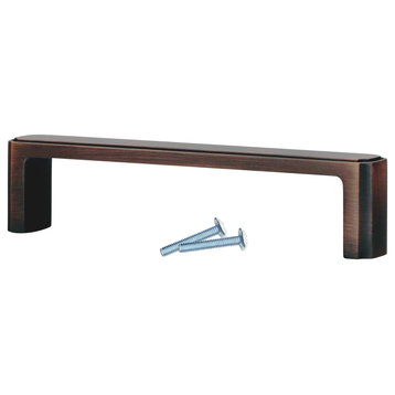 Transitional 5-1/32" Centers, Brushed Oil-Rubbed Bronze, Cabinet Pull