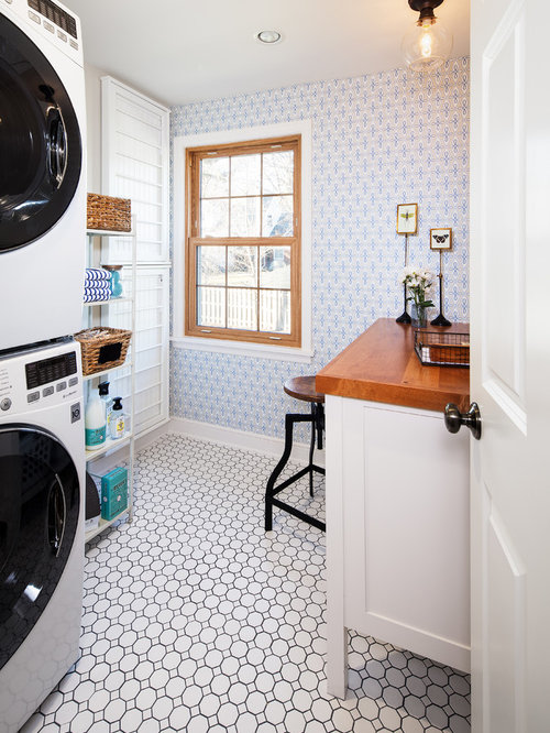 Laundry Room Flooring Design Ideas & Remodel Pictures | Houzz