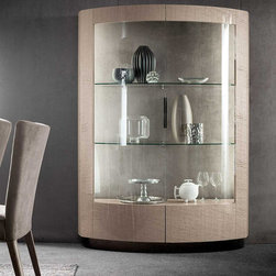 Rossetto Dune Perla Italian Curio - $4,299.00 - China Cabinets And Hutches