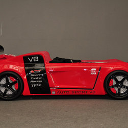 Audi Race Car Bed Red - Bedroom Products