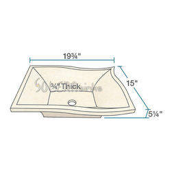 s958-dim - Bathroom Sinks