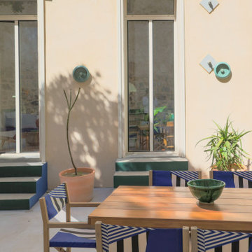 Architecture d'intérieur & Décoration - Aménagement d'une cour intérieure à Mars