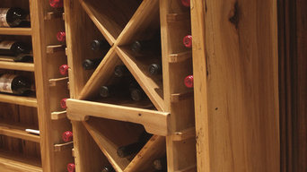 French country wine cellar and theater