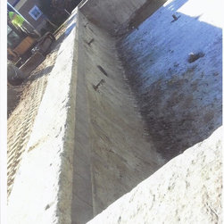 Reclaimed Granite Used as Pool Coping - Landscaping Stones And Pavers