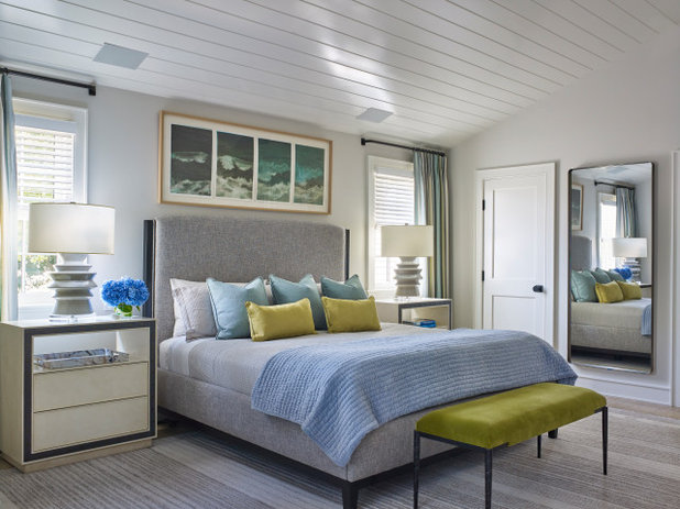 Beach Style Bedroom by Thomas Puckett Designs
