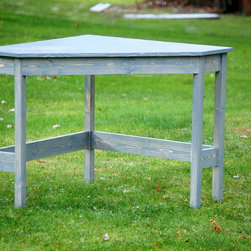 Everyday Rustic Corner Desk - Desks And Hutches