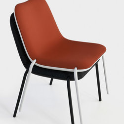 Boum Four Legs Stacking Chair (Set of 4) by Kristalia - Dining Chairs