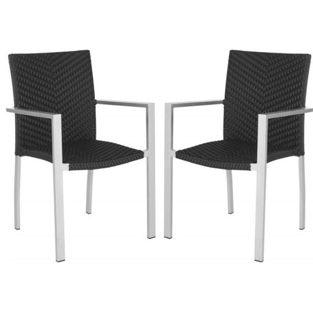 Cordova Indoor-Outdoor Stacking Arm Chair