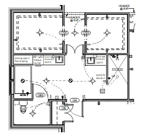 need help with master bath config, PLEASE!