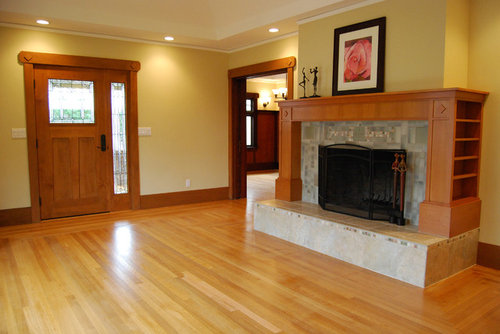 Creating a Living Room Focal Point Fireplace Before and After