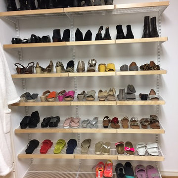 Small Master Closet Makeover