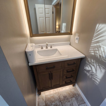 Double Bathroom Remodel in Woodbridge, Virginia