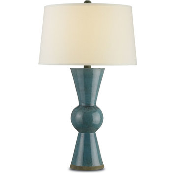 Upbeat Table Lamp, Teal