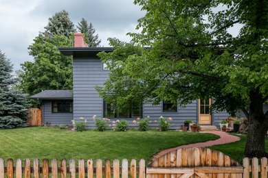 Inspiration for a transitional home design remodel in Denver