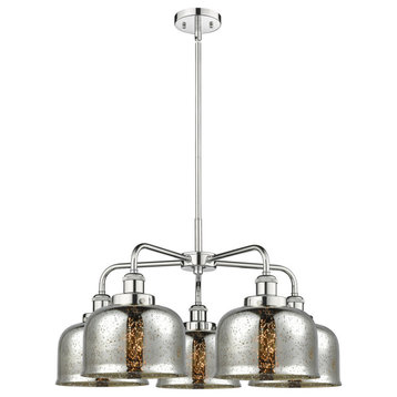 Innovations Cone 5 26" Chandelier Polished Chrome