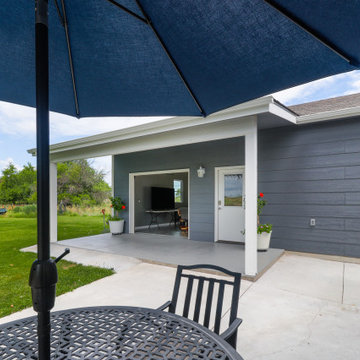 11th Street Detached Garage Build Before/Afters