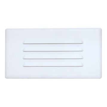 NICOR 15811COVER 10" Louvered Step Light Faceplate Cover