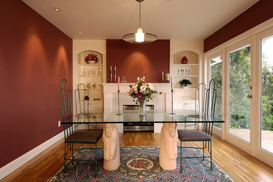 Inspiration for a timeless dining room remodel in Vancouver