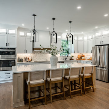 Downingtown Kitchen & Living Room