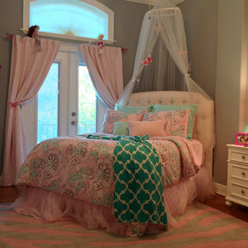 Girls Bedroom After.