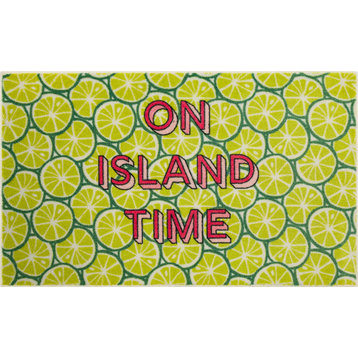 Mohawk Home On Island Time Lime Green 2' x 3' 4" Kitchen Mat
