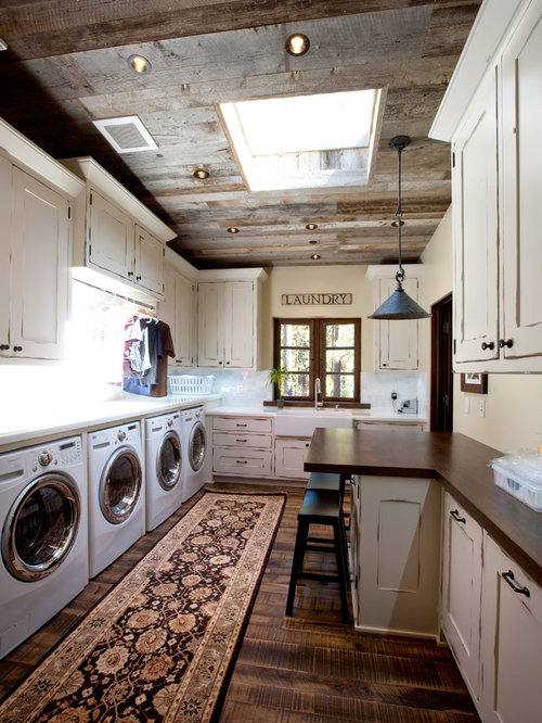  Rustic Laundry Room Design Ideas Remodels Photos