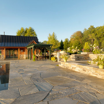 A Pool Terrace in Vermont
