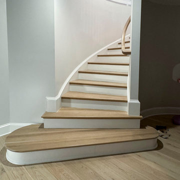 Project #116 | Elegant Curved Staircase