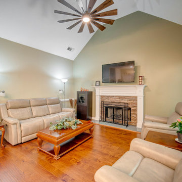 Alpharetta Kitchen and Livingroom Remodel