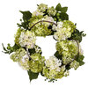 22" Hydrangea Wreath