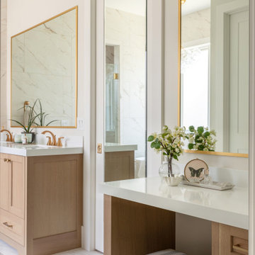 New Classic Revival Primary Bath