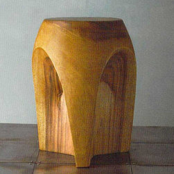 Roost Acacia Wood Stool - Arches - SKU: F743 - Living Room Chairs