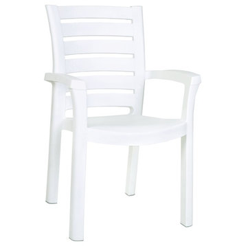 Compamia Marina Dining Armchairs, Set of 2, White