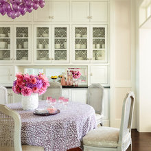 color behind glass cabinet doors