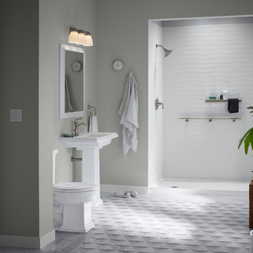 KOHLER LuxStone Shower System Variation Ideas
