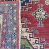 9'10x13'7 Hand Knotted Rust Red Kazak Oriental Rug Vegetable Dyed