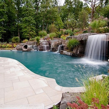 Waterfalls Ideas for your Backyard Pool Remodel