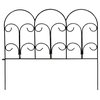 Sunnydaze Set of 5 Victorian Border Fences, 16", 7.5' Overall