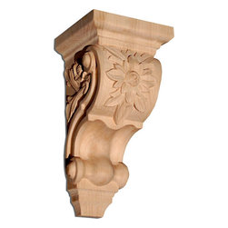 Inviting Home Inc. - Tennessee Medium Wood Corbel, Cherry - Corbels