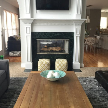 Contemporary Great Room Revamp