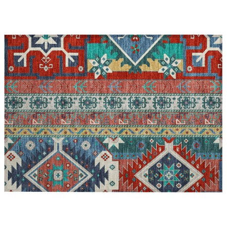 Machine Washable Indoor/Outdoor Chantille ACN1015 Rug