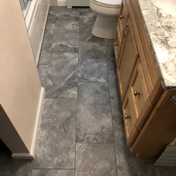 Complete Bathroom Remodel with Custom Tile Upgrade