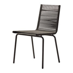 Cane-line Sidd Dining Chair Brown - Dining Chairs