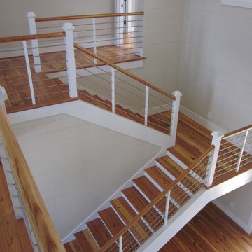 1/2 inch cable railing stair