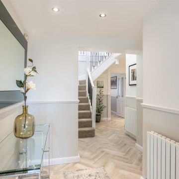 Elegant Hallway & Staircase Design