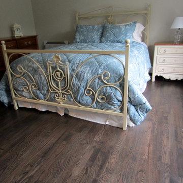 Smithtown:  INSTALL NEW & REFINISH EXSTING W EBONY/GRAY BLEND & BONA TRAFFIC HD