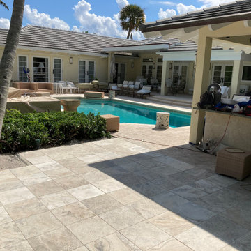 Palm Beach Proper, Bocce Ball Court Construction